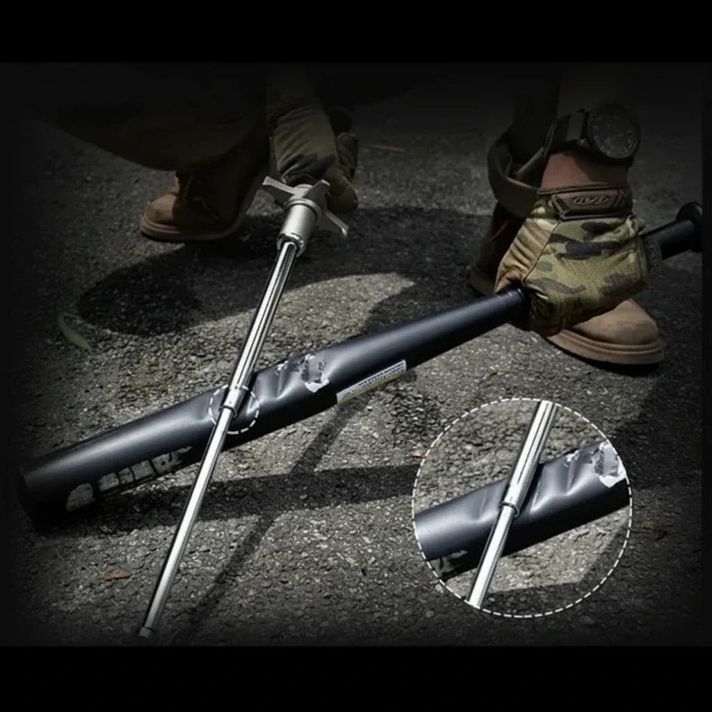 Collapsible Personal Safety Rod for Travel, Home Security & Emergency Defense | Portable Protective Baton for Everyday Carry | Thomler