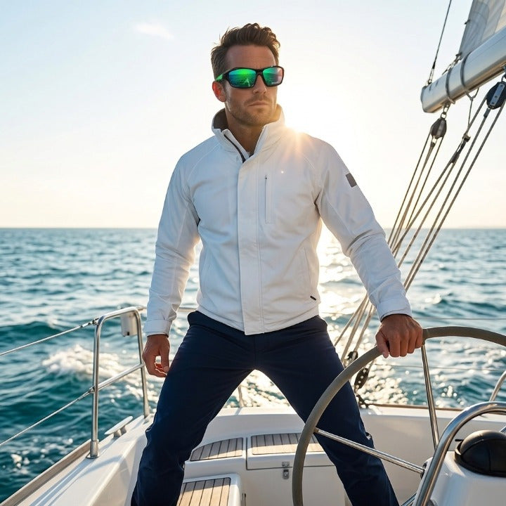 Polarized Metal Sunglasses with UV400 Protection for Men & Women | Driving Sports Outdoor Eyewear | Thomler