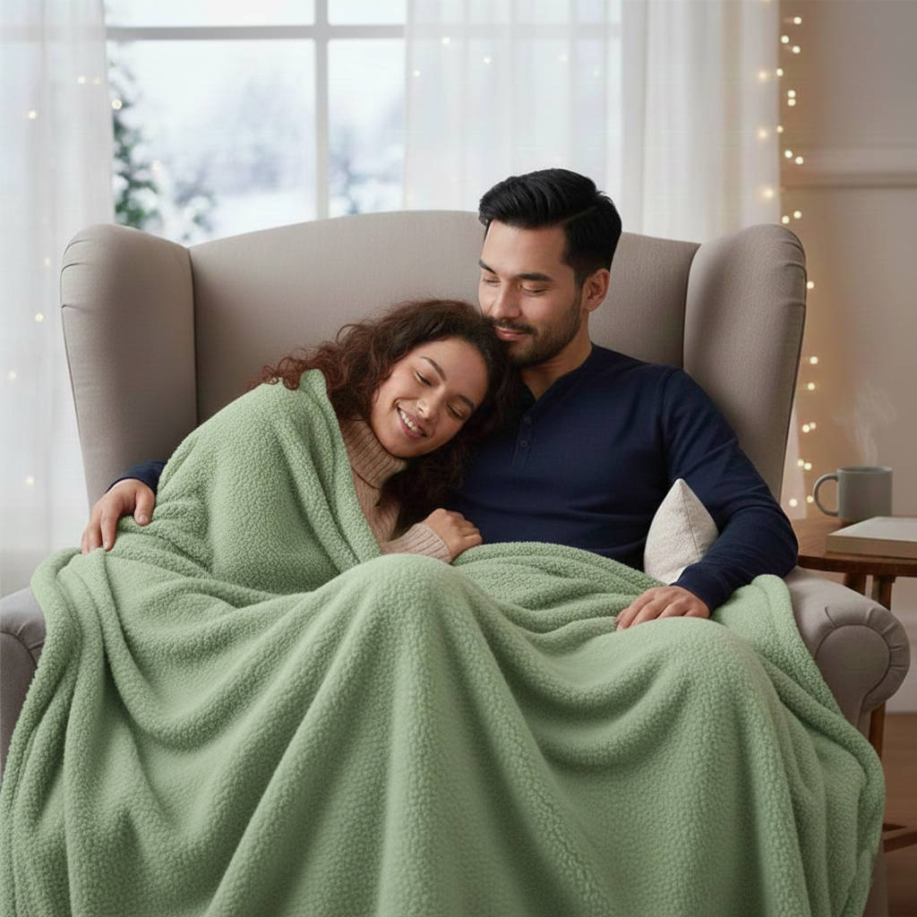 Moisture-Barrier Intimate Throw – Plush Waterproof Cover for Bed and Sofa Protection | Thomler