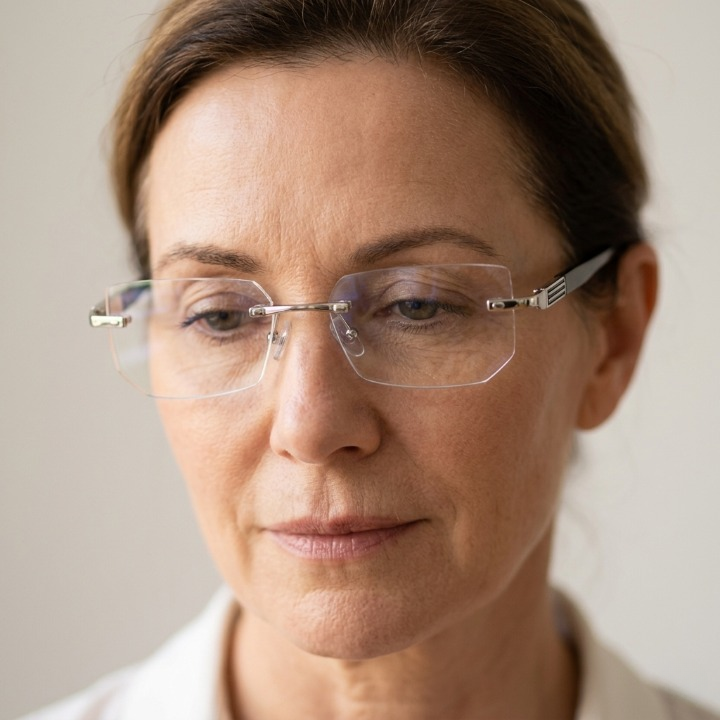 Randlose Gleitsichtbrille mit Blaulichtschutz — Stärke +1,00 bis +4,00
