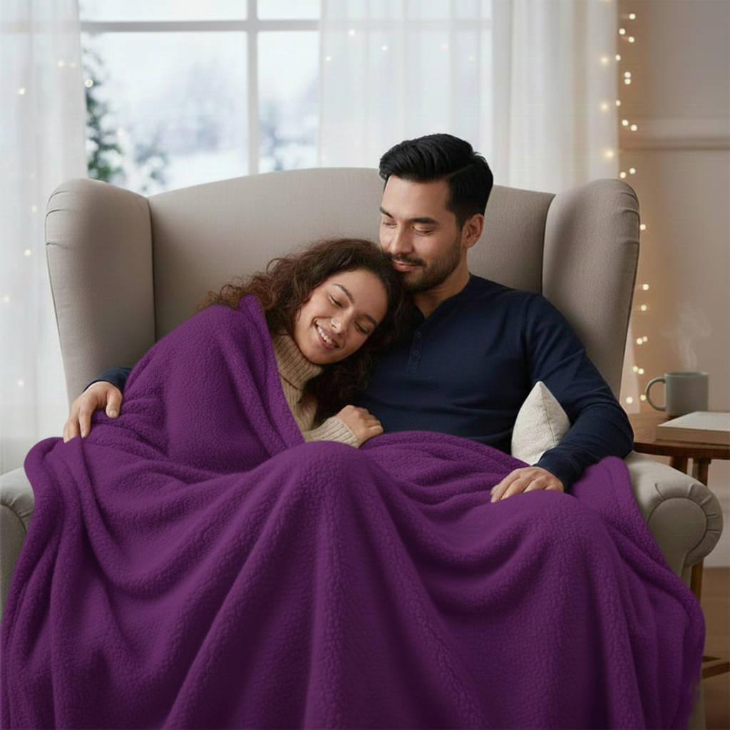 Moisture-Barrier Intimate Throw – Plush Waterproof Cover for Bed and Sofa Protection | Thomler
