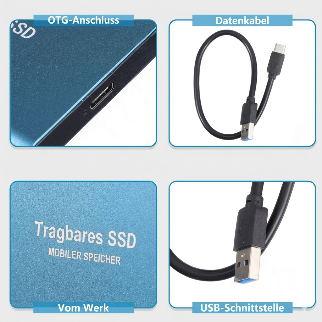 Externe SSD 2TB – Ultraschnell und kompakt für alle Geräte