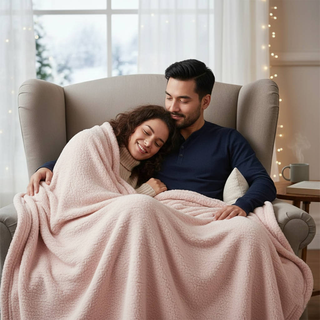 Moisture-Barrier Intimate Throw – Plush Waterproof Cover for Bed and Sofa Protection | Thomler