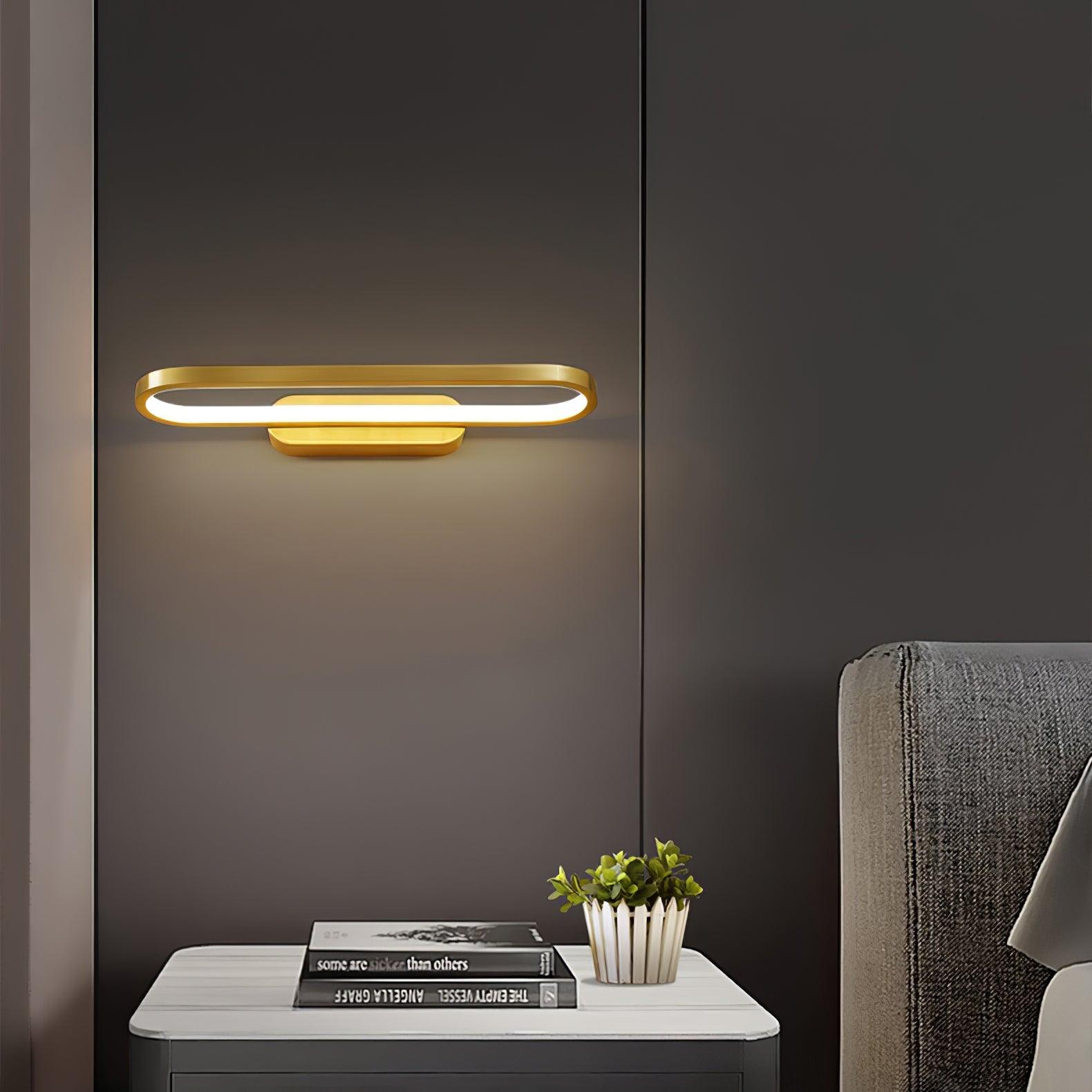 Wall Lamp Brass 40.0 cm White LED Bathroom Mirror Living Room Vanity Light Warm Neutral Cool White Accent Lighting | Thomler
