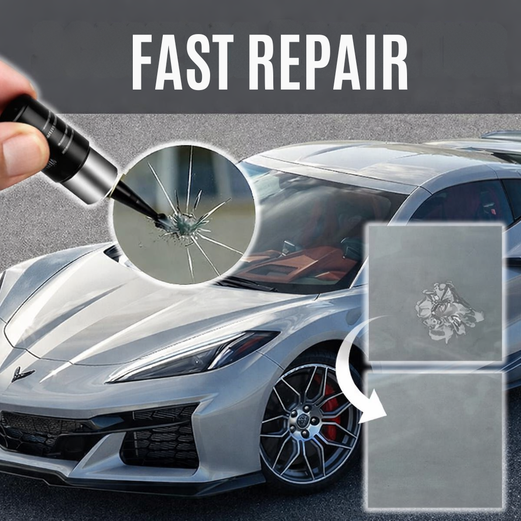 Windshield Crack Repair Kit for Auto Glass & Screens DIY Chip Fix Resin Sealer for Car Windows Mobile Displays Vehicle Maintenance Tool Clea | Thomler