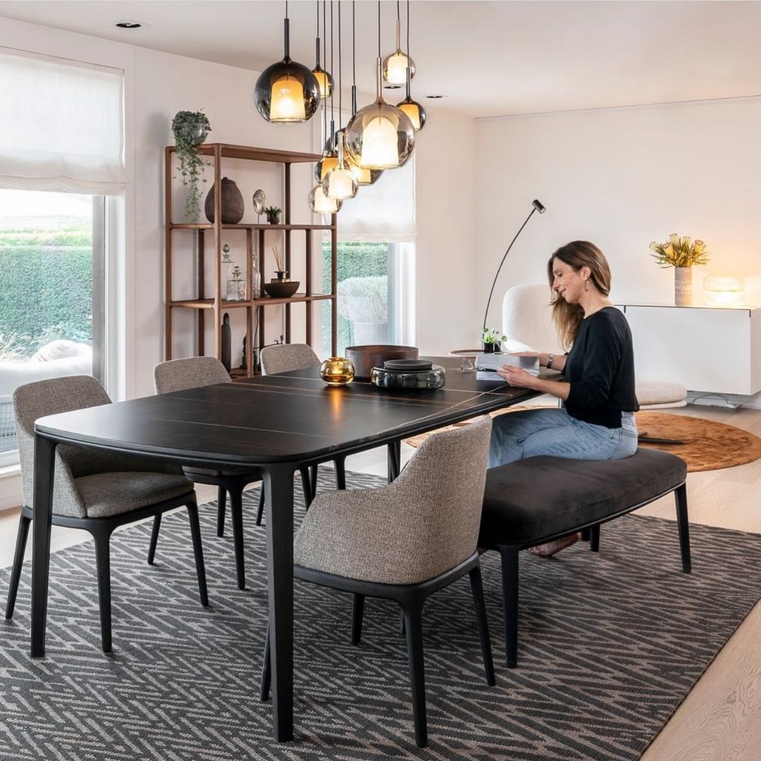 Pendant Light Glass Dome 9.8 in Indoor Dining Room Kitchen Island Ceiling Lamp | Thomler