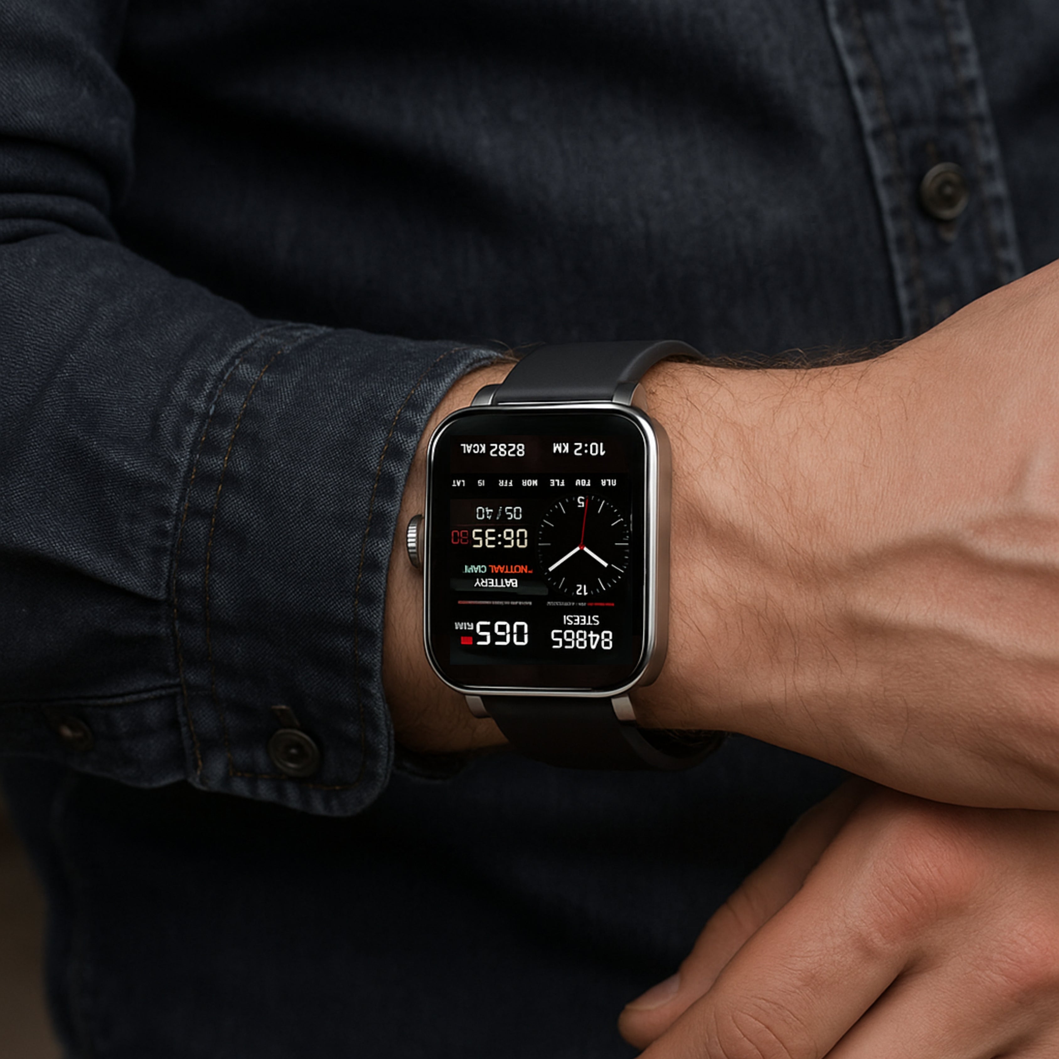 Non-Invasive Glucose Monitoring Smartwatch with Real-Time Tracking & Custom Health Alerts for Diabetics | Thomler