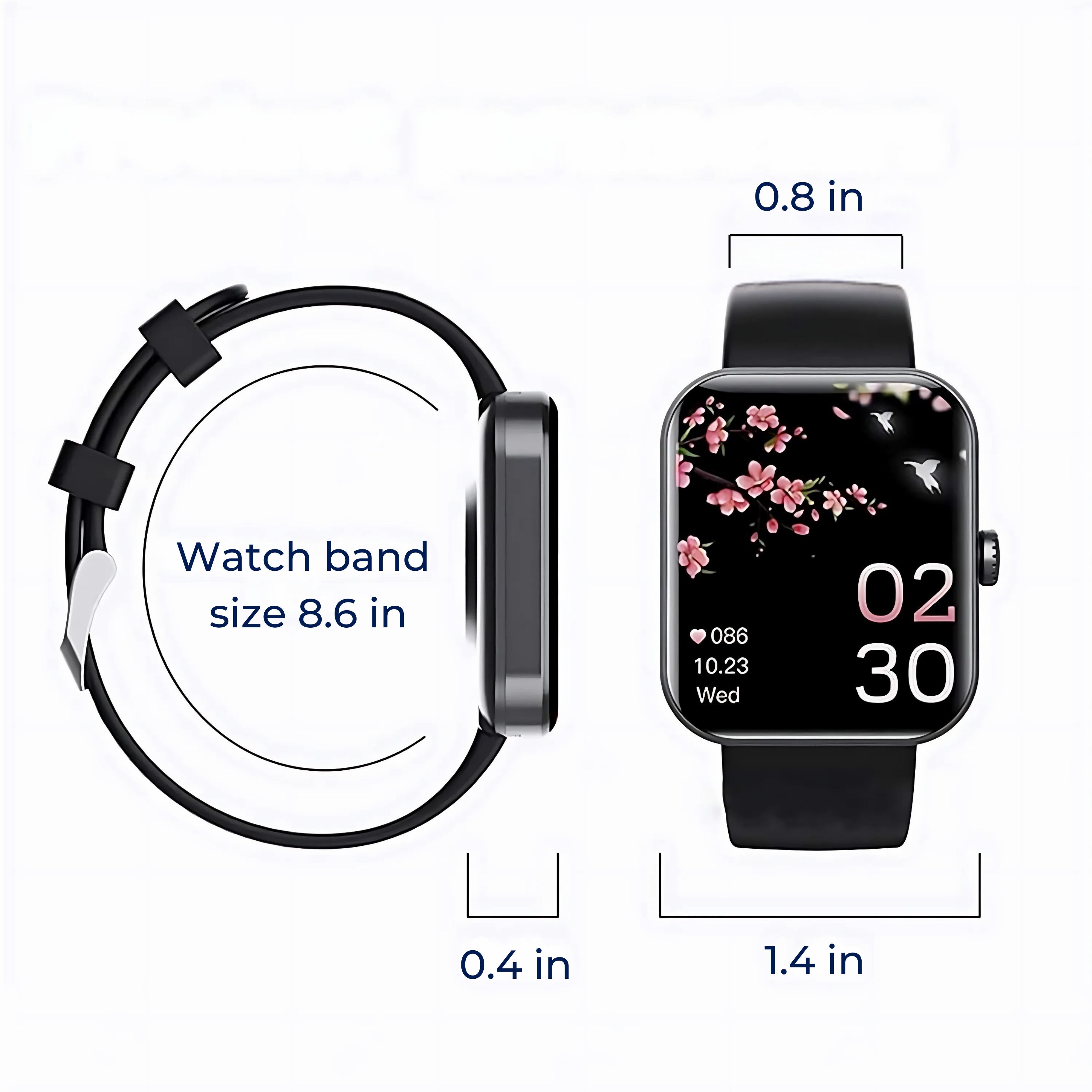 Non-Invasive Glucose Monitoring Smartwatch with Real-Time Tracking & Custom Health Alerts for Diabetics | Thomler