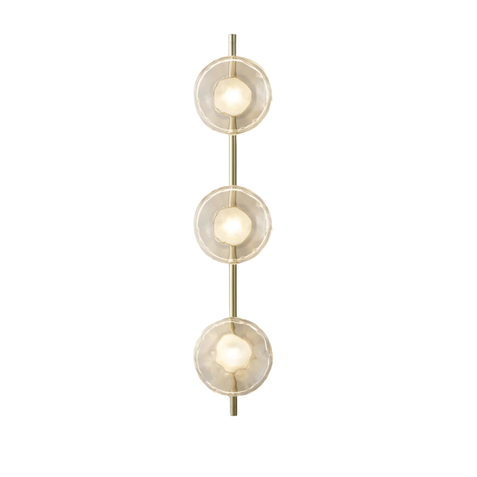 Wall Lamp Glass 7.9 in LED Black Or Gold Bedroom Hallway Decorative Modern Sconce Lighting Fixture | Thomler