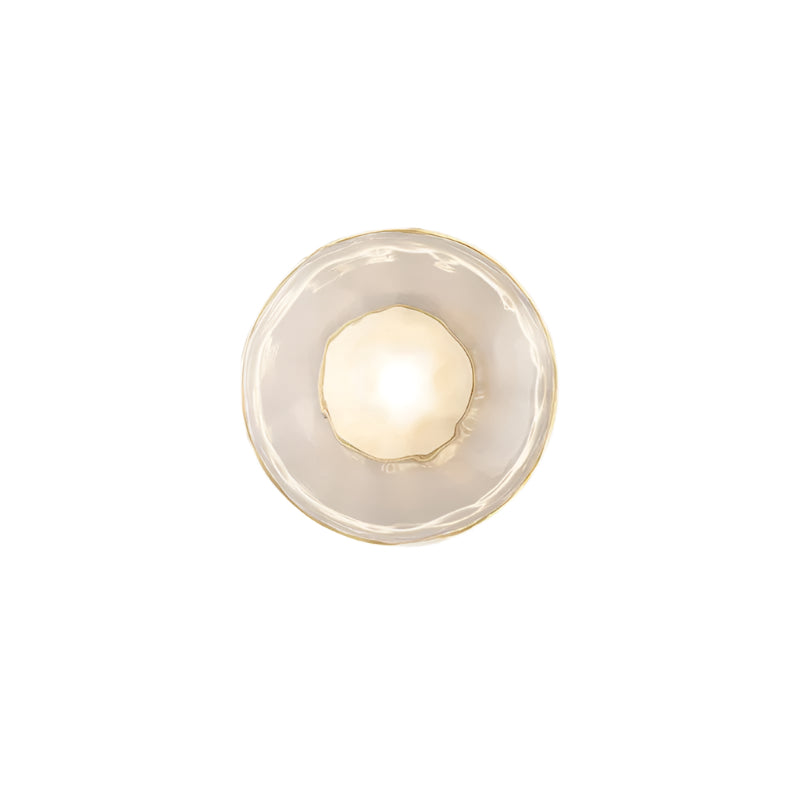 Wall Lamp Glass 7.9 in LED Black Or Gold Bedroom Hallway Decorative Modern Sconce Lighting Fixture | Thomler
