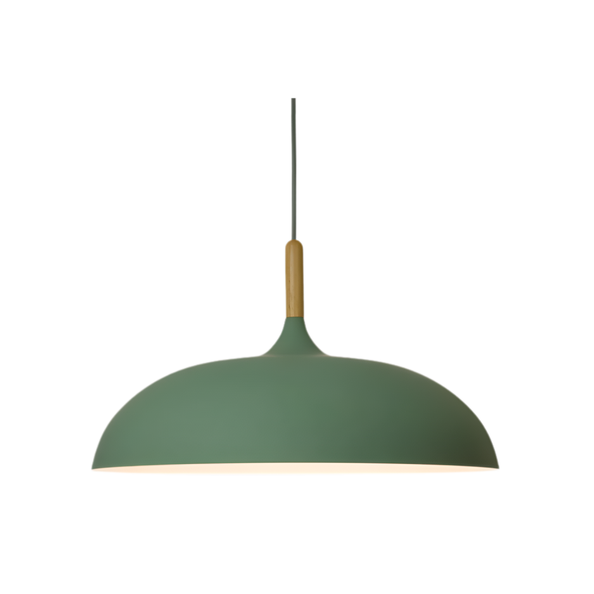 Pendant Light Wood Iron Shade Ø35.0–60.0 cm Dining Room Kitchen Island Japandi Scandinavian Hanging Ceiling Lamp E27 | Thomler
