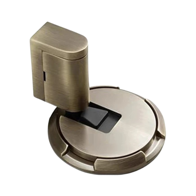 Magnetic Door Stopper – Heavy-Duty Brass Hold for Any Door, Easy Mount, Wind-Resistant – Home Hardware for Entryways, Bedrooms, Offices | Thomler