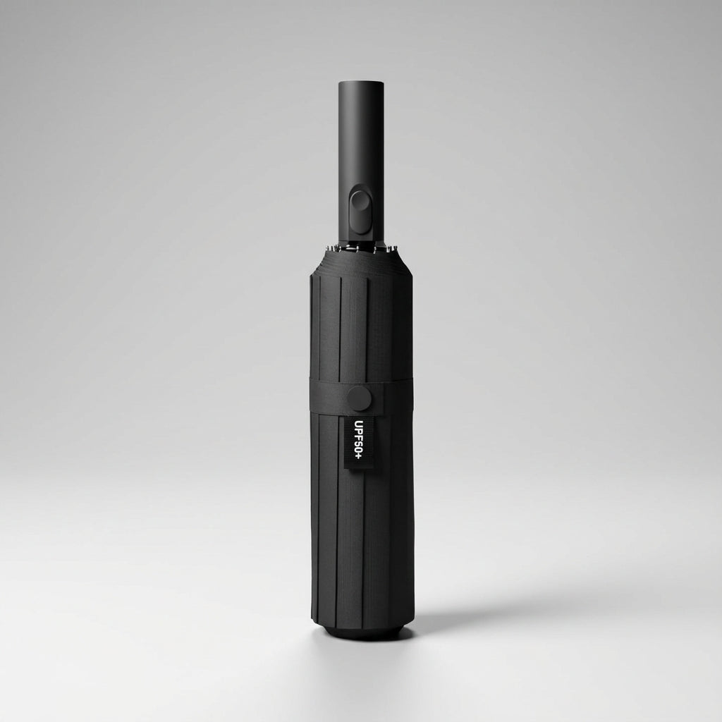 44-Rib Automatic Rain Umbrella with Reverse-Close Design – 44 in Wide Coverage | Thomler