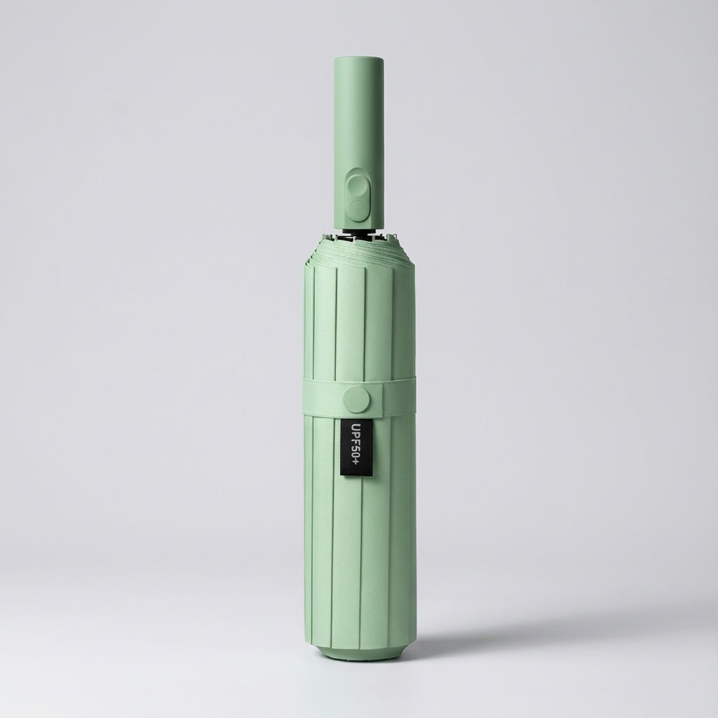44-Rib Automatic Rain Umbrella with Reverse-Close Design – 44 in Wide Coverage | Thomler