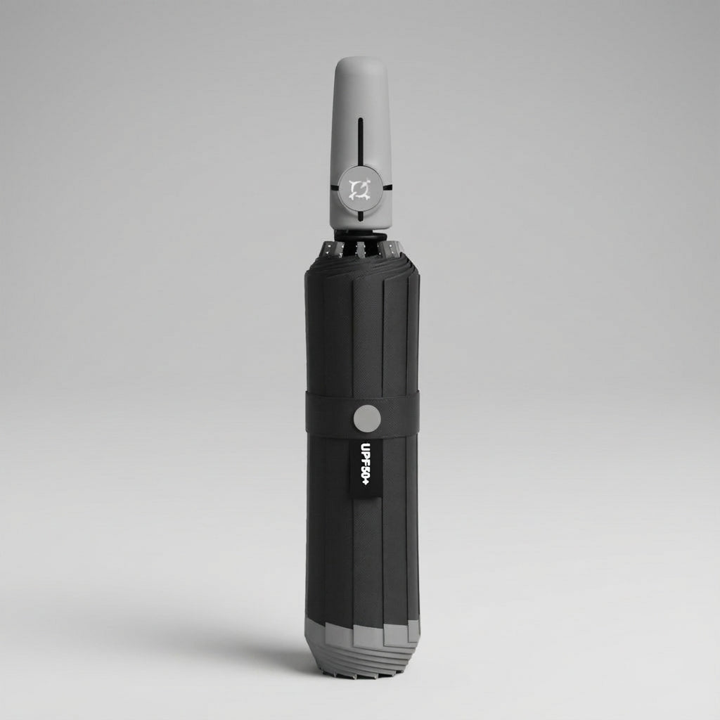 44-Rib Automatic Rain Umbrella with Reverse-Close Design – 44 in Wide Coverage | Thomler