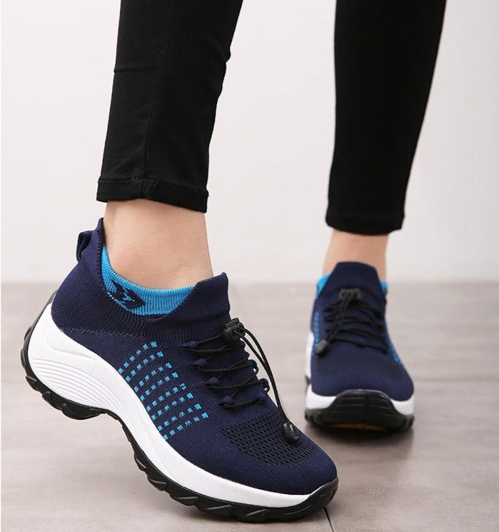 Orthopedic Sneakers for Plantar Fasciitis Relief Wide Toe Box Arch Support Cushioned Heel Slip-Resistant Sole for Women Men Foot Pain | Thomler