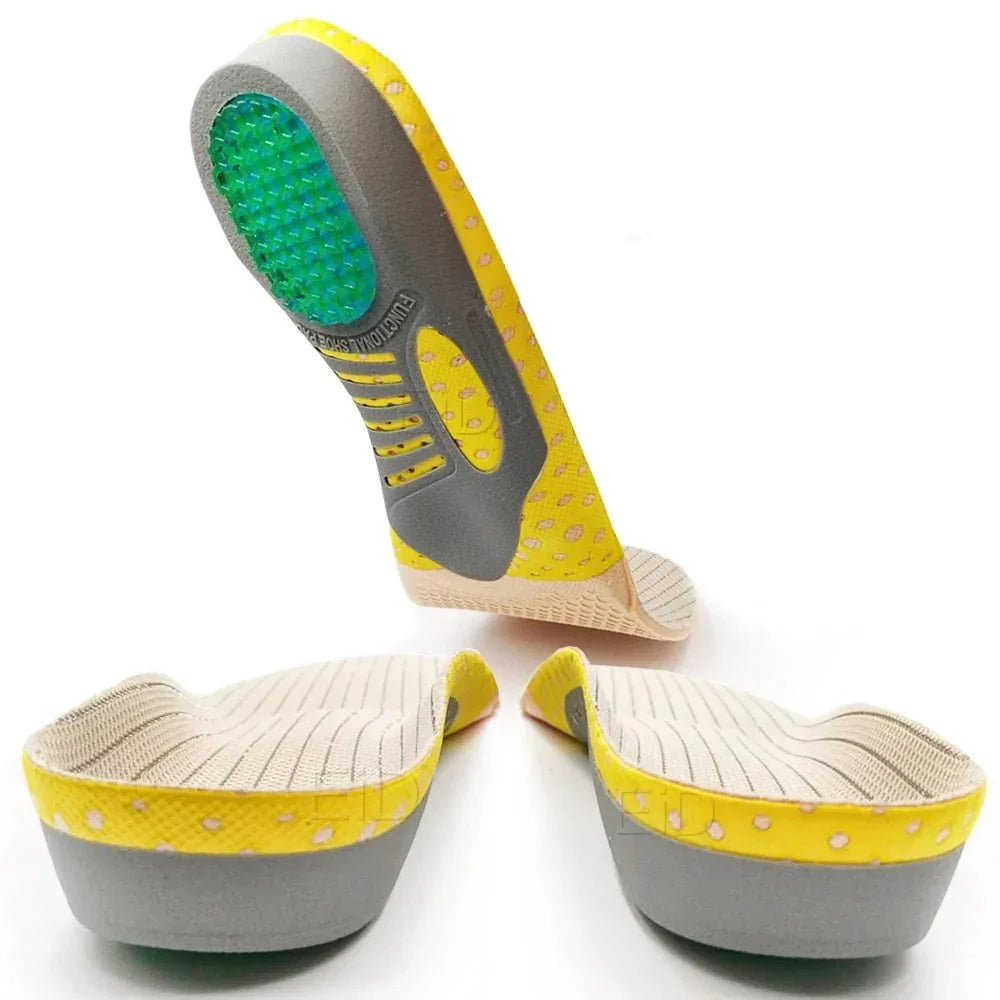 Cushioned Arch Support Insoles with Gel Padding for All-Day Comfort | Thomler
