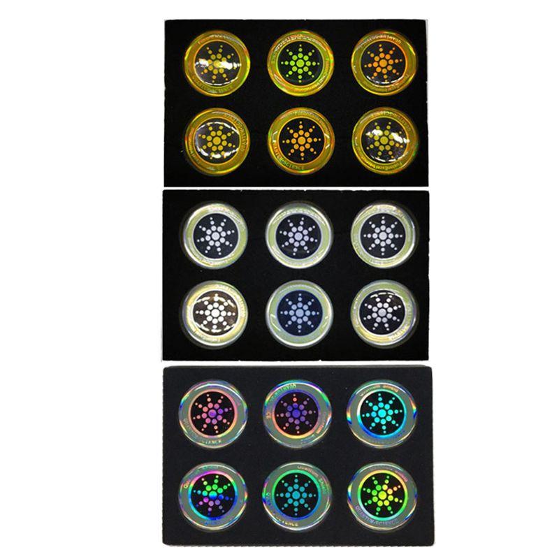 EMF Radiation Blocking Stickers for Cell Phone, Router & Electronics – 6-Pack Shield for Home & Office | Thomler