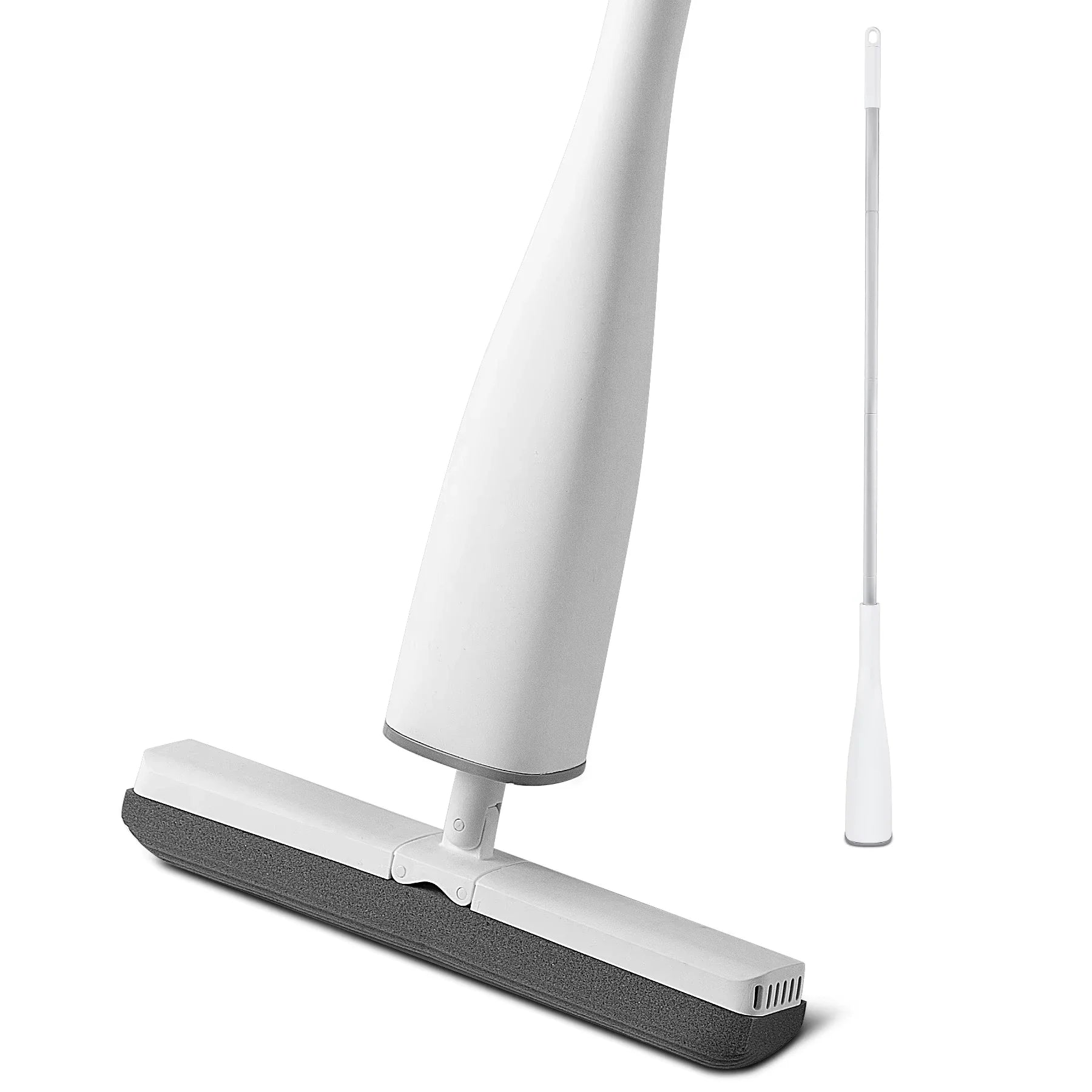Hands-Free Squeeze Mop with Ultra-Absorbent Sponge Head for Hardwood Tile Laminate Floors Quick-Dry Microfiber Floor Mop for Kitchen Bathroo | Thomler