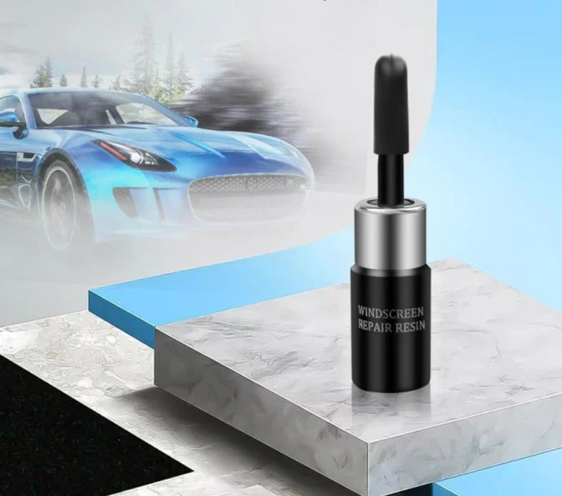 Windshield Crack Repair Kit – DIY Auto Glass Chip Fixer with Resin & Applicator for Car Windows, Mirrors & Glass Surfaces | Thomler