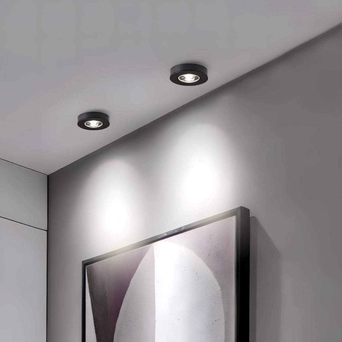 Slim LED Recessed Ceiling Light – Low-Profile Downlight, Dimmable Flush Mount for Kitchen, Living Room, Office | Thomler
