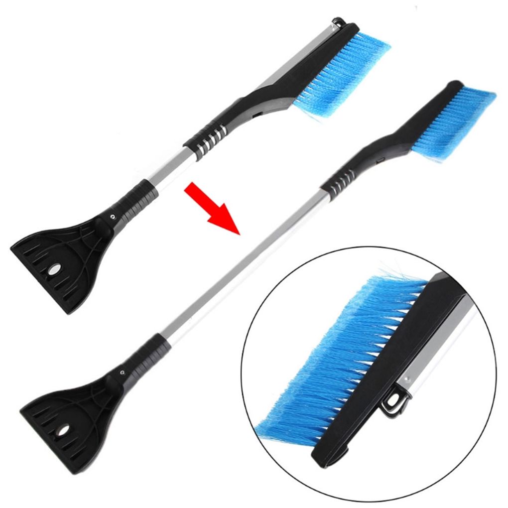 Telescoping Snow Brush & Ice Scraper for Windshields – Extendable Winter Car Tool | Thomler