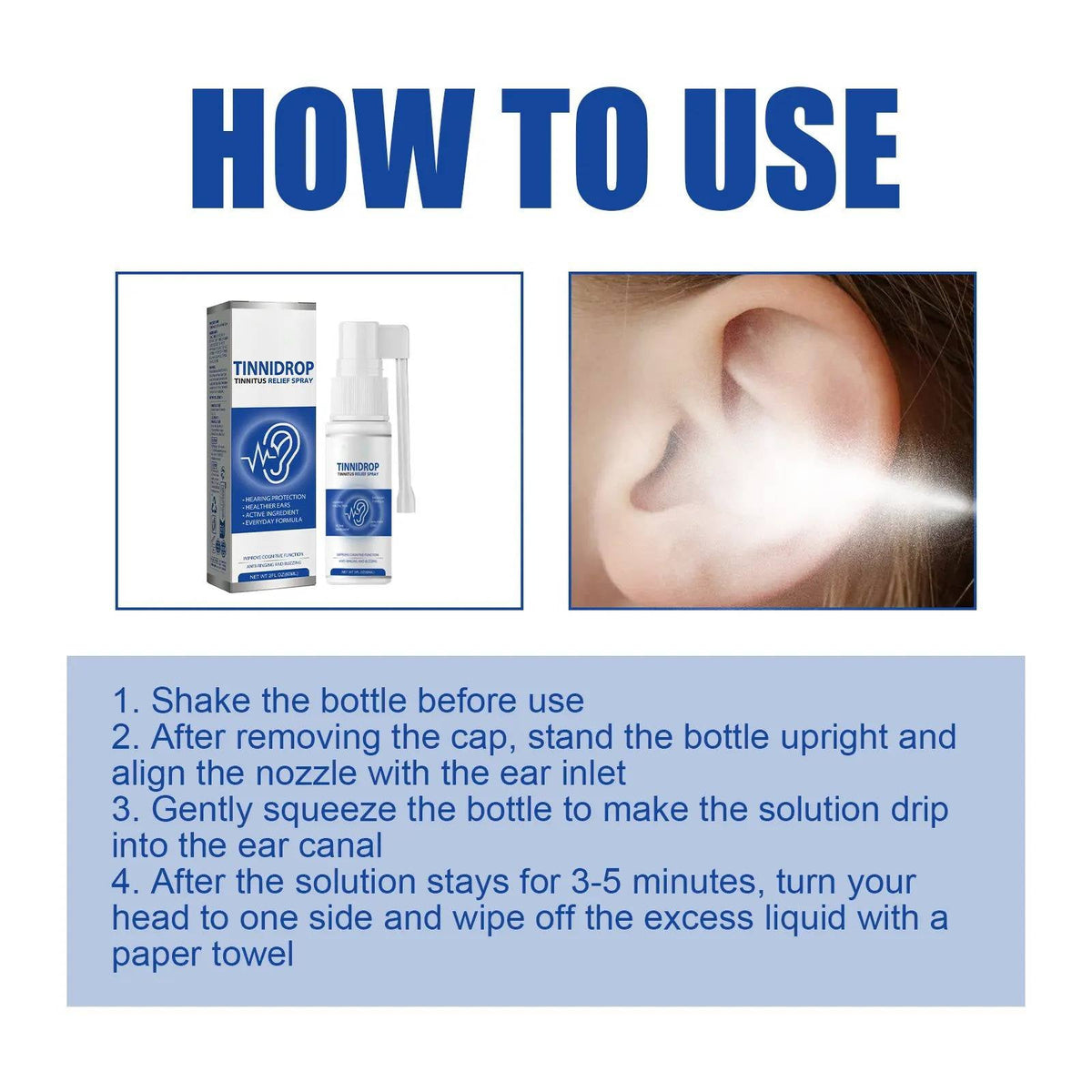 Herbal Ear Drops for Noise Sensitivity Relief – 2-Bottle Pack | Thomler