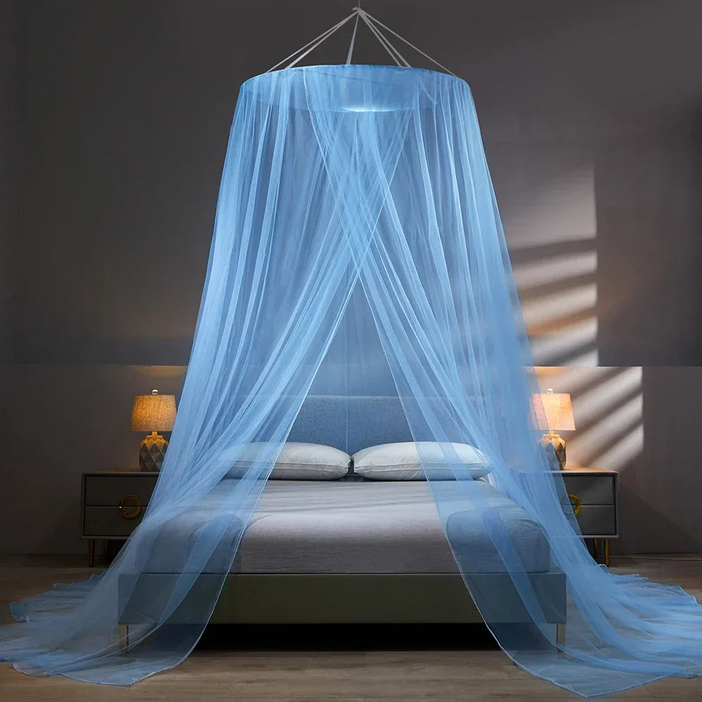 Pop-Up Mosquito Net Tent for Full Size Bed – Freestanding Bug Screen for Bedroom & Camping Travel | Thomler