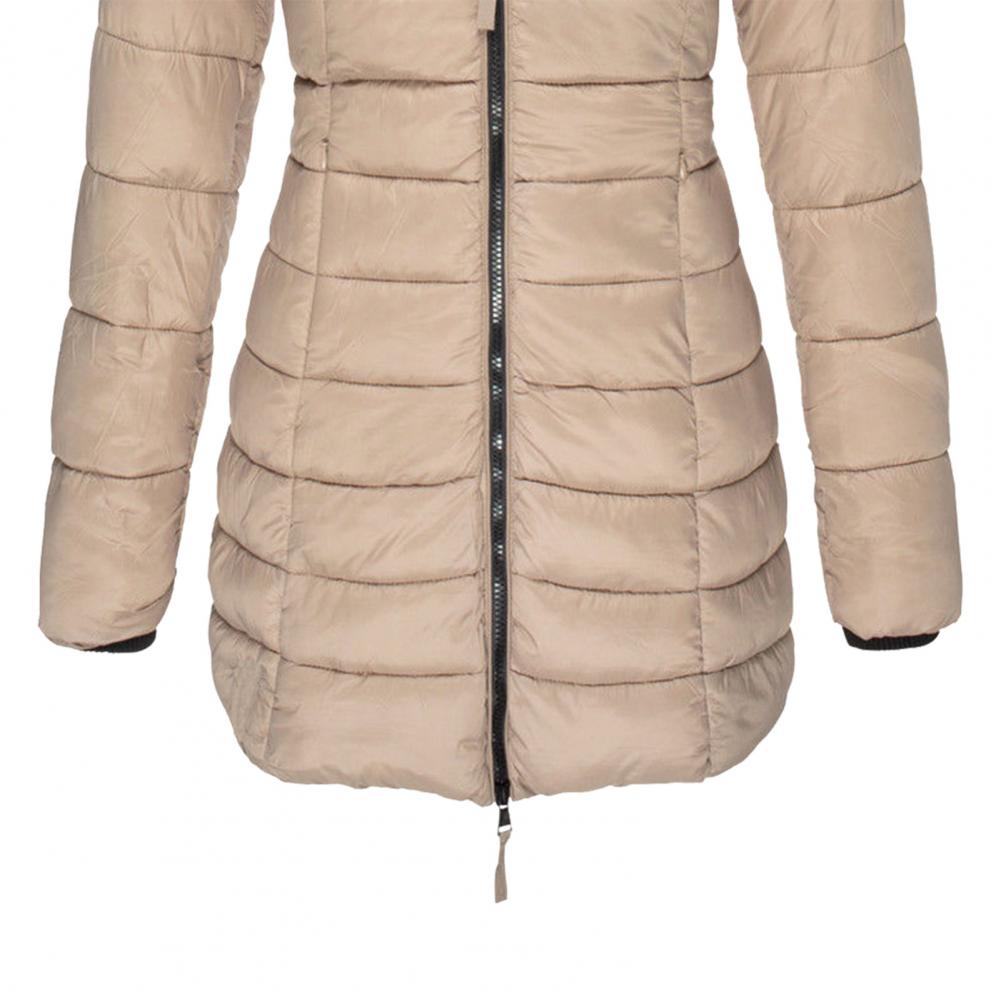 Women's Hooded Trench Coat – Oversized Warm Jacket for Fall Winter Spring – Water-Resistant Long Windbreaker | Thomler
