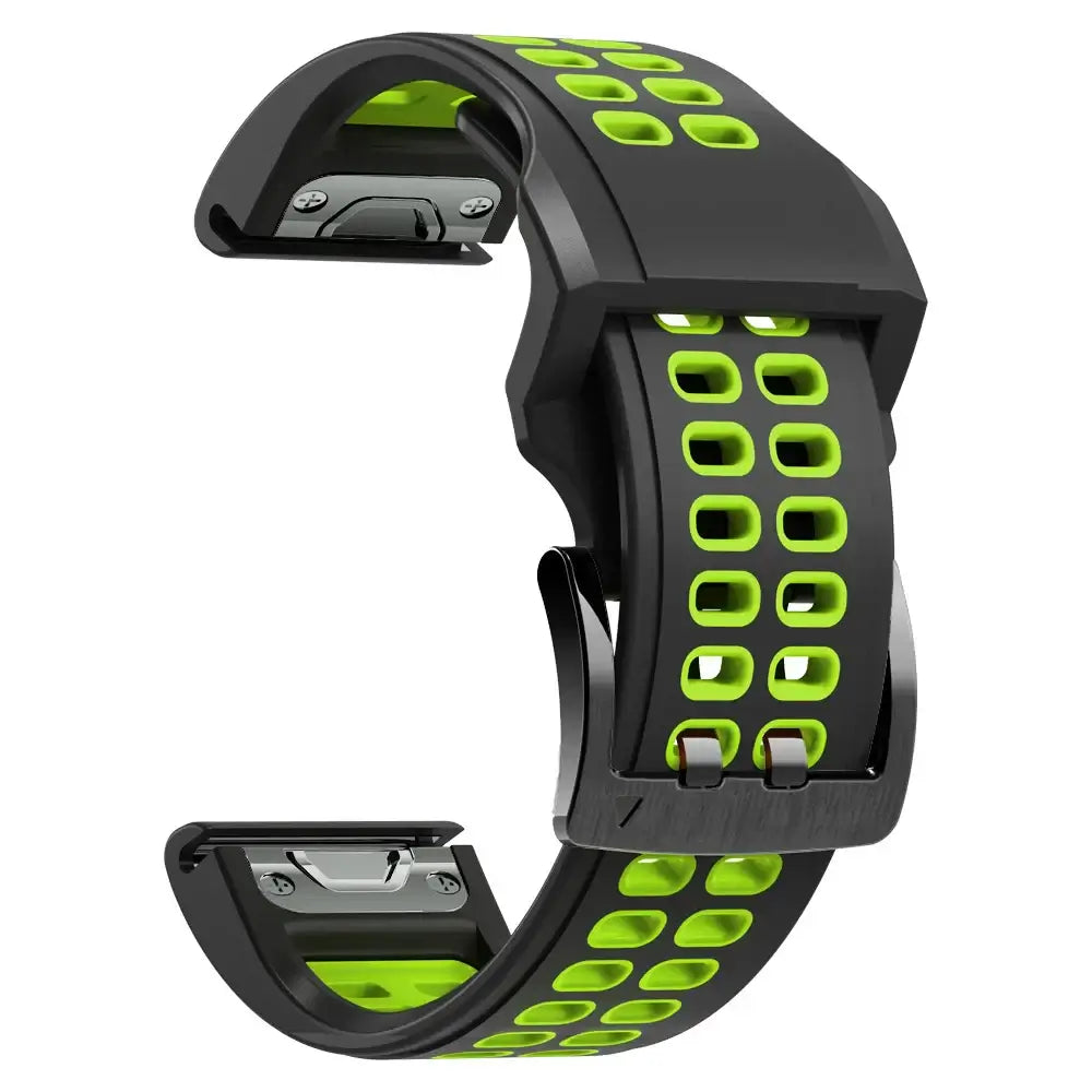 Silicone Sport Watch Band 22mm 26mm Quick Release Strap for Active Lifestyle Fitness Running Gym Workout Wearable Accessory Replacement | Thomler