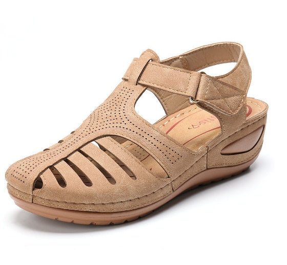 Orthopedic Leather Toe-Correcting Sandals for Women | Bunion Relief | Adjustable Arch Support Footwear | Casual Summer Walking Shoes for | Thomler