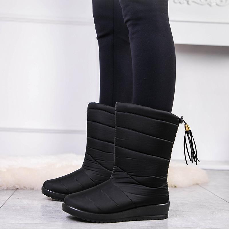 Insulated Winter Boots for Women – Plush Faux Fur Lining, Anti-Slip Sole, Wide Fit Snow Footwear for Hiking & Daily Wear | Thomler