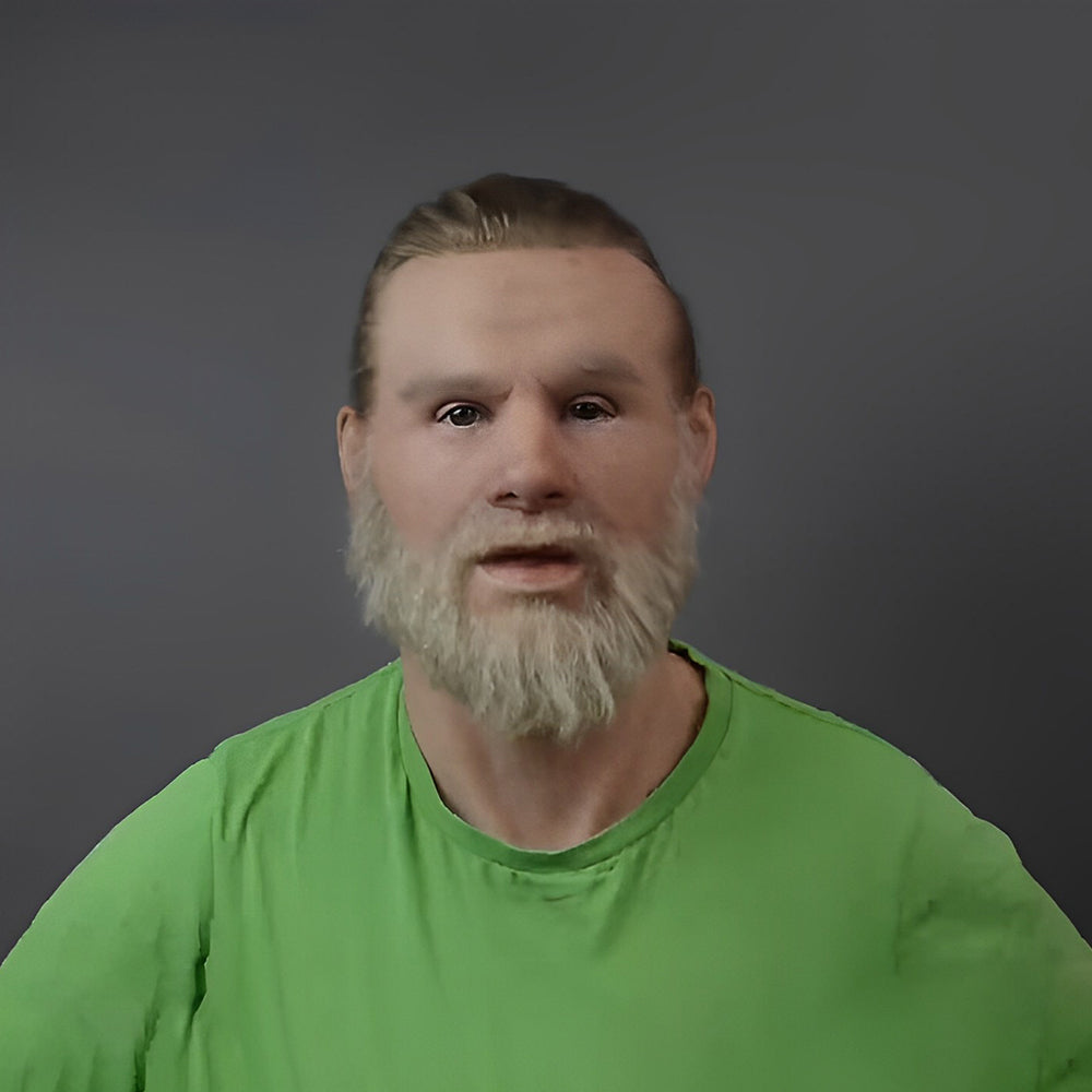 Realistic Latex Old Man Full Head Mask for Halloween, Cosplay, Theater and Costume Parties | Thomler