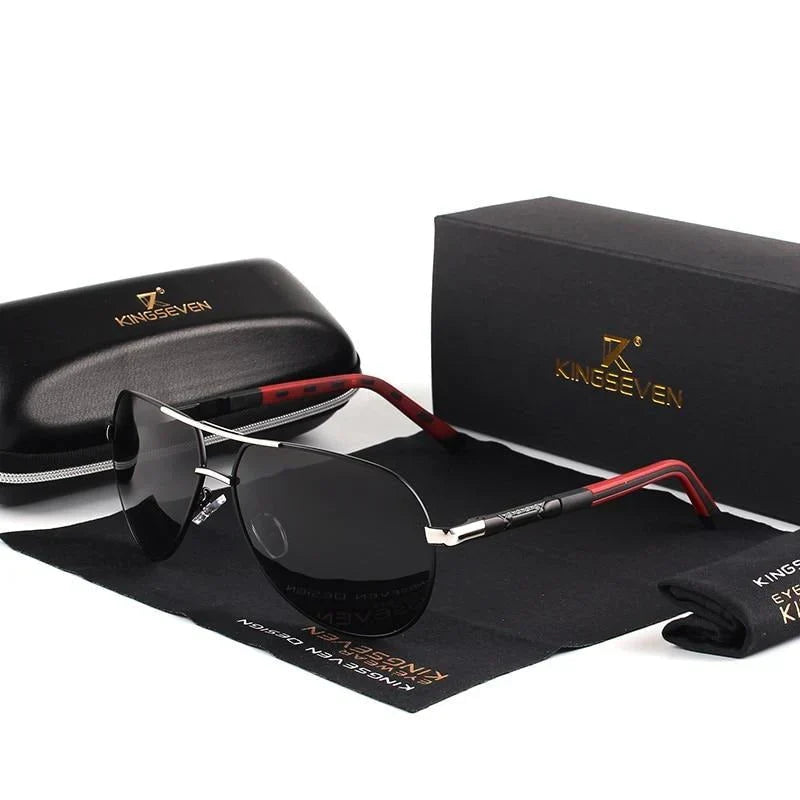 Men's Polarized Retro Sunglasses with UV400 Protection for Driving & Outdoor Activities | Thomler