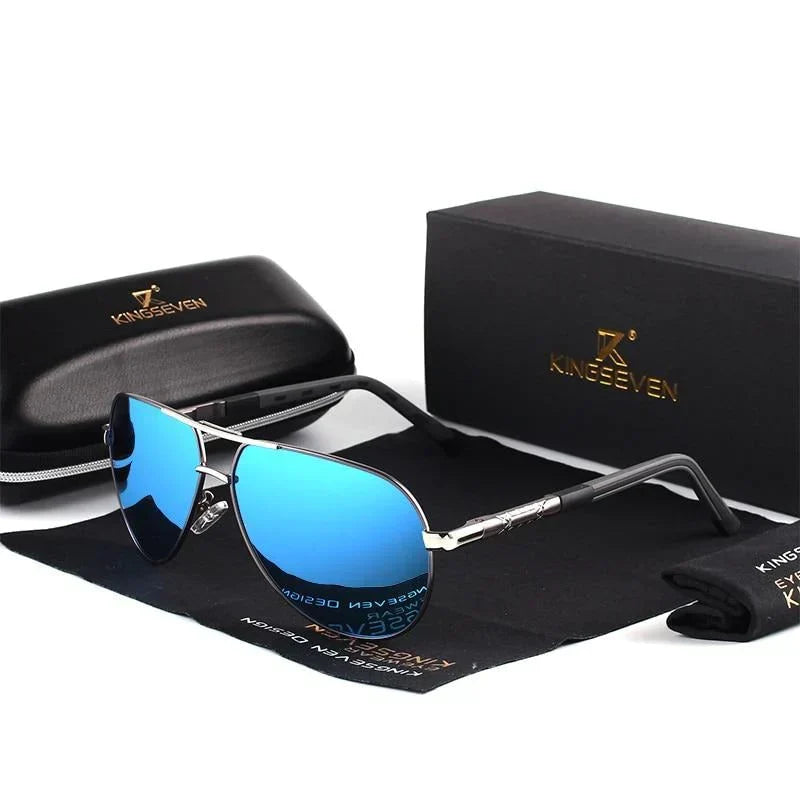 Men's Polarized Retro Sunglasses with UV400 Protection for Driving & Outdoor Activities | Thomler