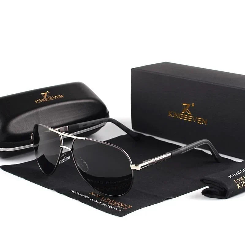 Men's Polarized Retro Sunglasses with UV400 Protection for Driving & Outdoor Activities | Thomler