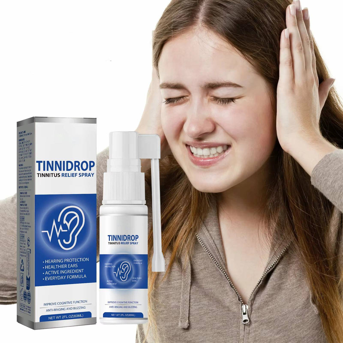 Herbal Ear Drops for Noise Sensitivity Relief – 2-Bottle Pack | Thomler