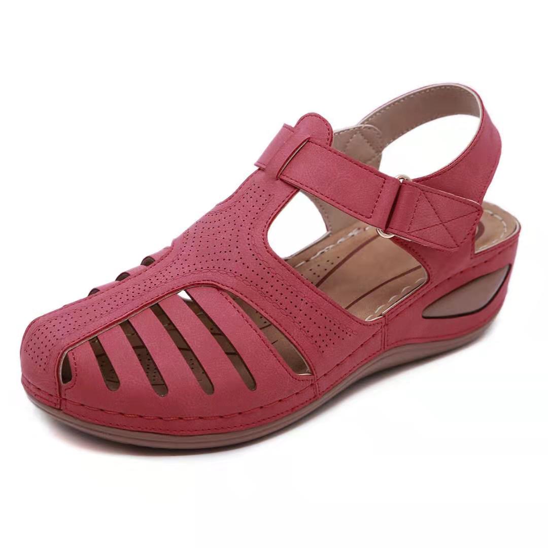 Orthopedic Leather Toe-Correcting Sandals for Women | Bunion Relief | Adjustable Arch Support Footwear | Casual Summer Walking Shoes for | Thomler