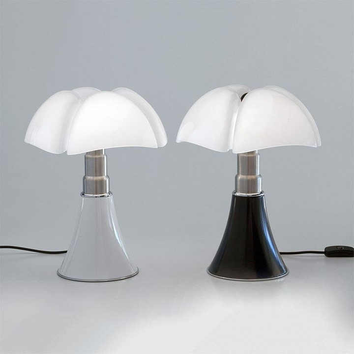 Table Lamp Acrylic LED 49.0 cm Black Bedroom Living Room Dimmable Touch Control Scandinavian Accent Lighting | Thomler