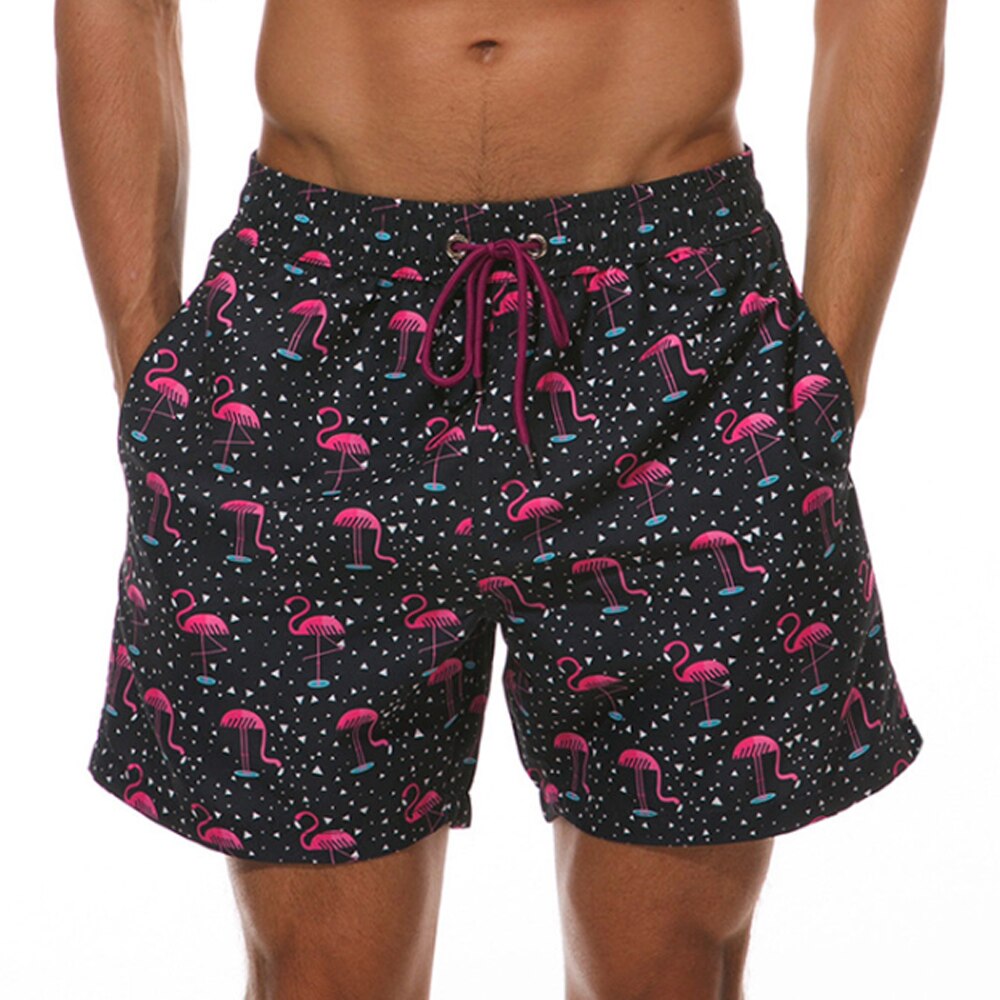 Men's Quick-Dry Swim Trunks with Drawstring, Lightweight Mesh-Lined Boardshorts for Beach & Pool | Thomler