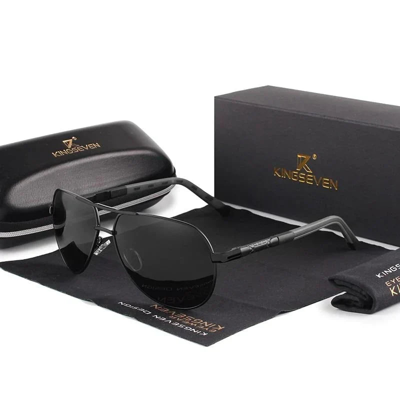 Men's Polarized Retro Sunglasses with UV400 Protection for Driving & Outdoor Activities | Thomler