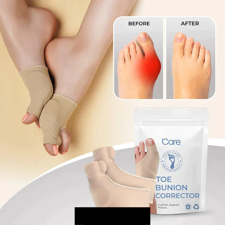 Orthopedic Toe Straightener for Bunion Relief and Big Toe Alignment with Soft Gel Cushion | Discreet Pain Relief Support Brace for Walking S | Thomler