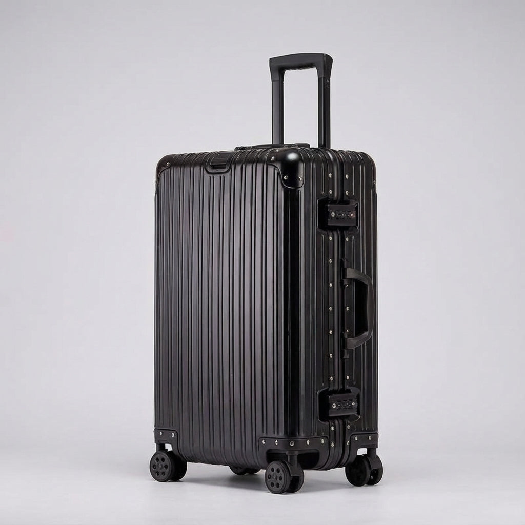 Aluminum Spinner Luggage with TSA Lock – Carry-On & Checked Sizes – Hardside Trolley Case | Thomler