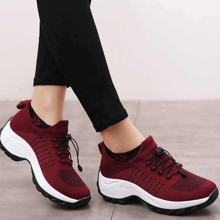 Orthopedic Sneakers for Plantar Fasciitis Relief Wide Toe Box Arch Support Cushioned Heel Slip-Resistant Sole for Women Men Foot Pain | Thomler