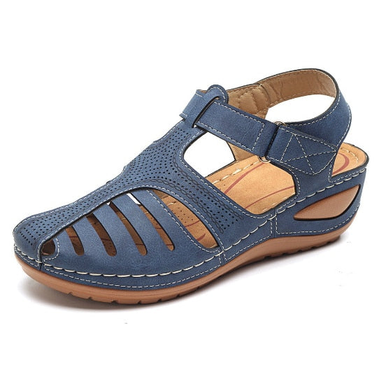 Orthopedic Leather Toe-Correcting Sandals for Women | Bunion Relief | Adjustable Arch Support Footwear | Casual Summer Walking Shoes for | Thomler