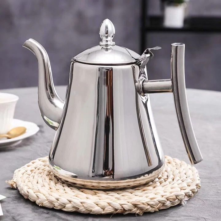 Kettle Stainless Steel Built In Filter Gold All Cooktops Tea Coffee Water Boiler Induction Gas Electric Ceramic | Thomler