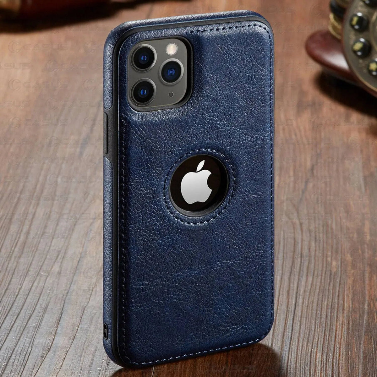 Leather Fitted iPhone 11 / 11 Pro / 11 Pro Max Shell – Edge Guard, Camera Lift, Full-Button Coverage | Thomler
