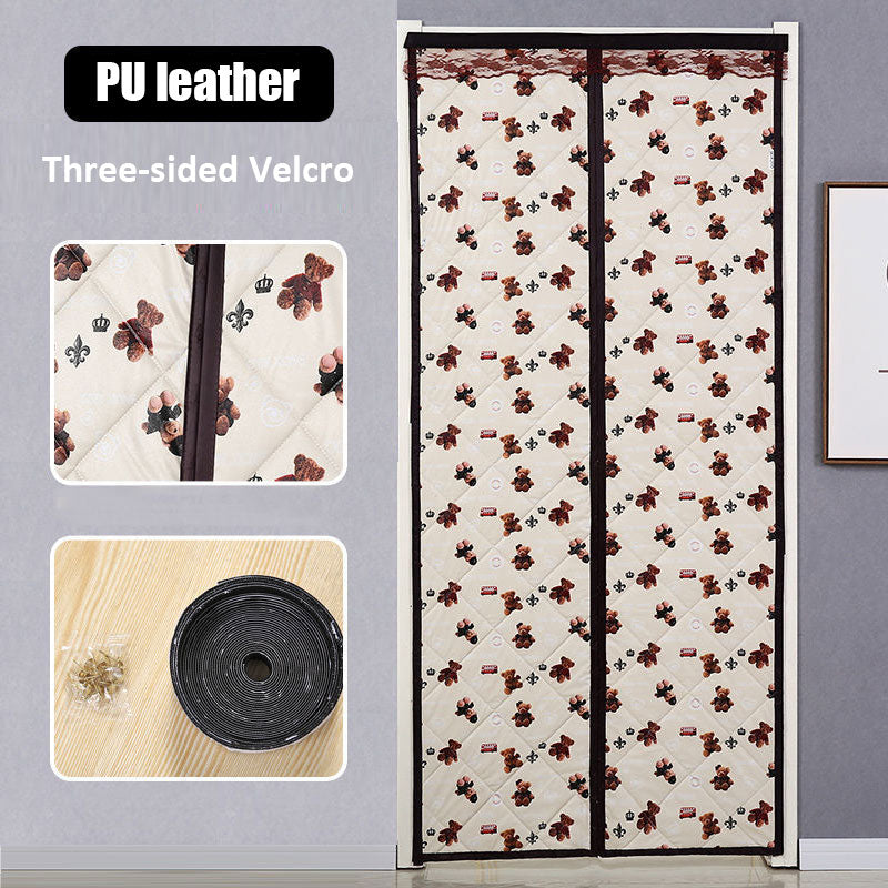 Insulated Magnetic Door Curtain – Thermal Draft Blocker with Sound Dampening | Thomler