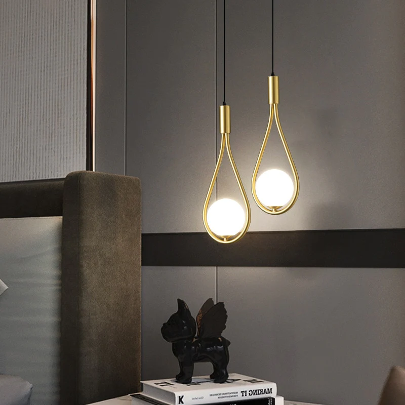 Sleek Adjustable Hanging Lamp with Directional Shade – Black or Gold Finish – Dining Room, Kitchen Island & Bedroom Ceiling Fixture | Thomler