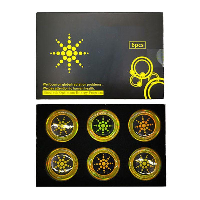 EMF Radiation Blocking Stickers for Cell Phone, Router & Electronics – 6-Pack Shield for Home & Office | Thomler